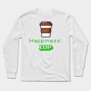 Happiness is Coffee Long Sleeve T-Shirt